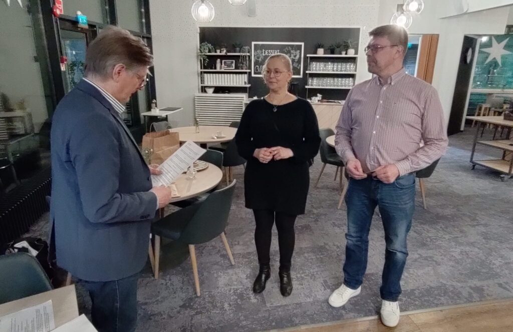 Klubimme sai kolmannen naisjäsenen. Tervetuloa Jertta Harinen!